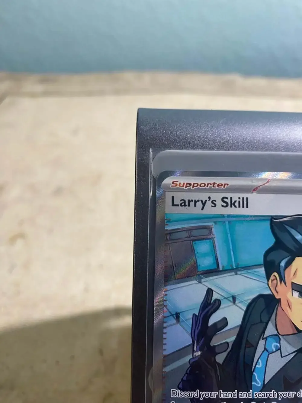 Larry's Skill 139/131 Prismatic Evolutions Full Art Ultra Rare Pokemon Card nm